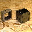 Steel housing fixture, metal fabrication, commercial production run