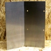Aluminum heat shield, Shearing, punching, bending production run for Commercial company