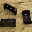 structural steel production run, cut and drill production bracket, construction