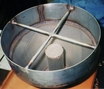 Perforated steel, shearing, rolling, welding